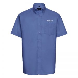Panks Short Sleeve Shirt Blue